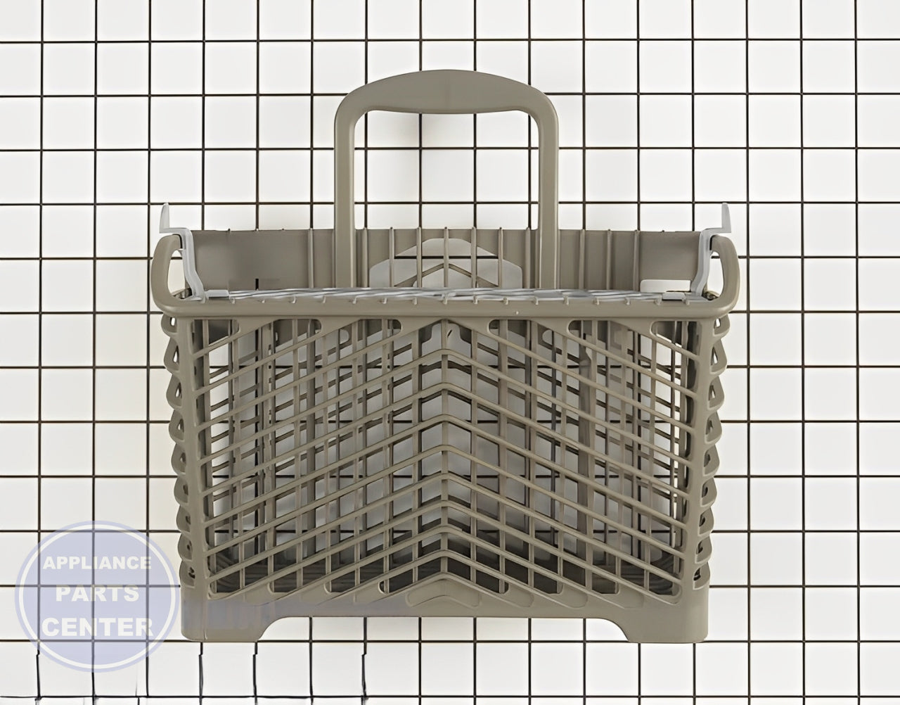 Whirlpool Silverware Basket WPW10199701 - Main view showing efficient silverware organization for Maytag and Whirlpool Dishwashers