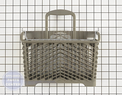 Whirlpool Silverware Basket WPW10199701 - Main view showing efficient silverware organization for Maytag and Whirlpool Dishwashers