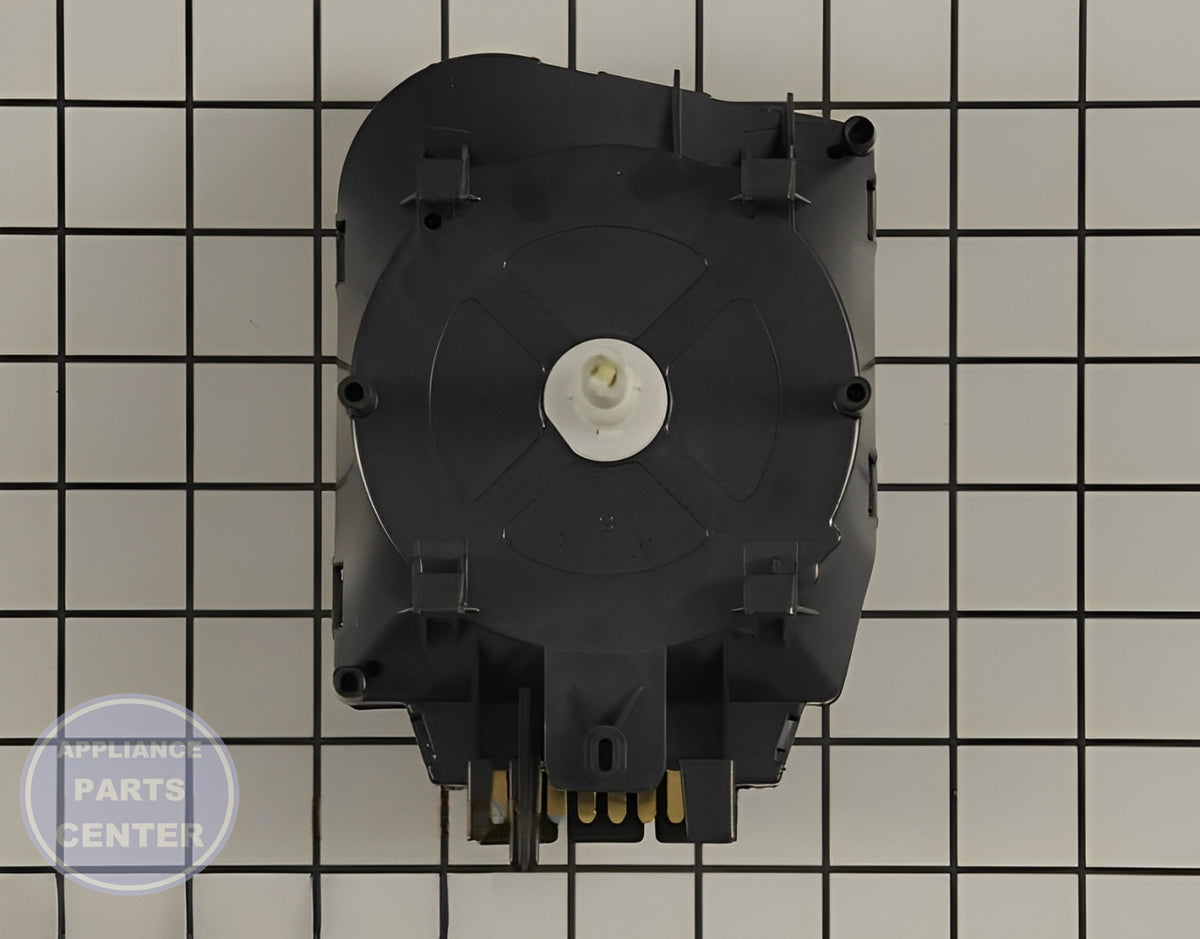 WHIRLPOOL TIMER WPW10199989 - Side view with accurate timing specs