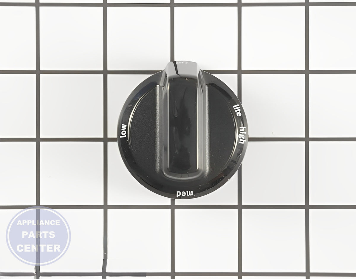 WHIRLPOOL KNOB WPW10200193 - Main view showing precise control for WPL Range/Stove/Oven models