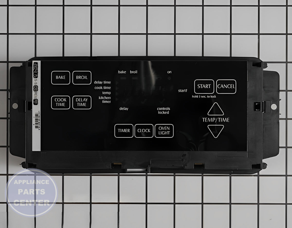 Whirlpool Wall Oven Electronic Control Board WPW10201912 - Main view showing temperature control for specified models