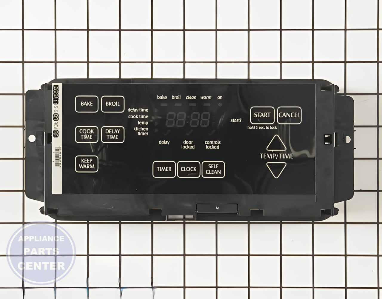 WHIRLPOOL CONTROL BOARD WPW10201915 - Main view showing circuit control for WPL models
