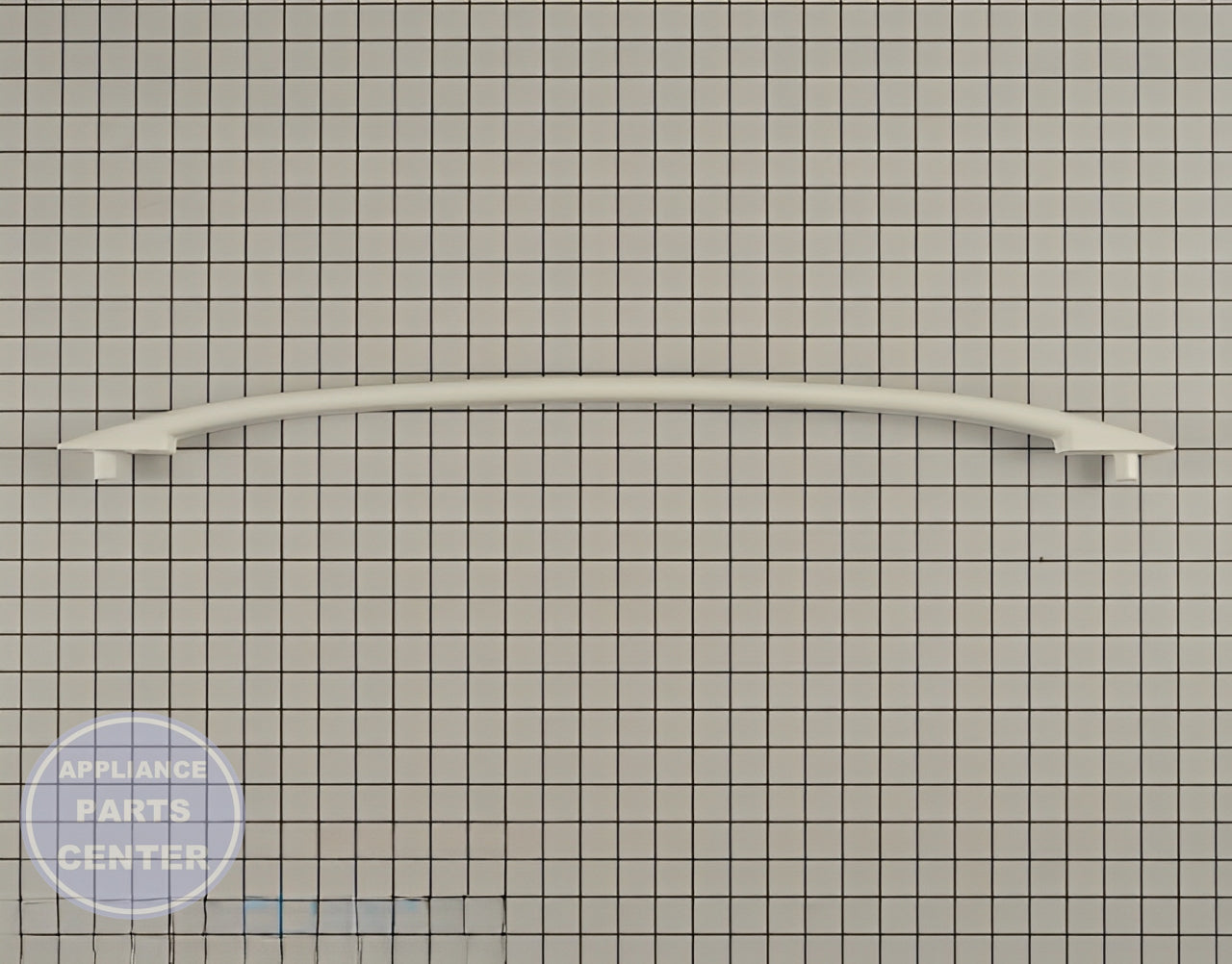 WHIRLPOOL DOOR HANDLE WPW10202216 - Main view showing sturdy design for WPL Range/Stove/Oven models