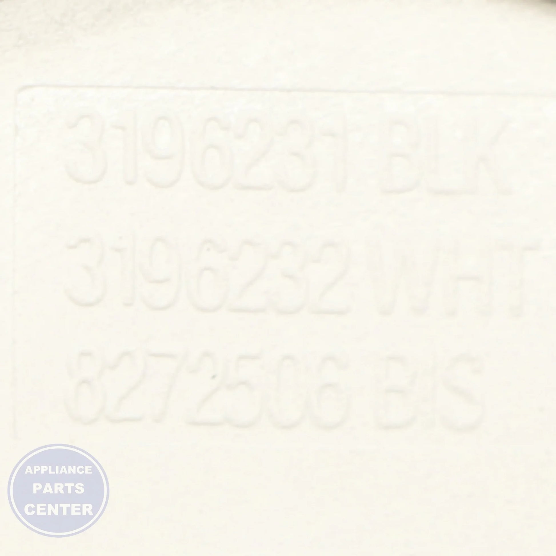 WPL KNOB WPW10203524 - Installation in W10203524 showing key mounting points
