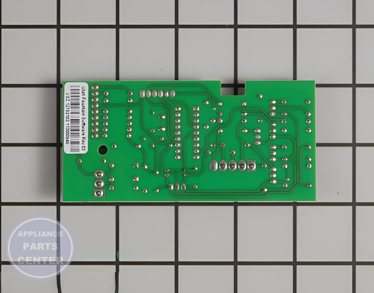 Control Board WPW10204681 - Detailed view of circuit control details