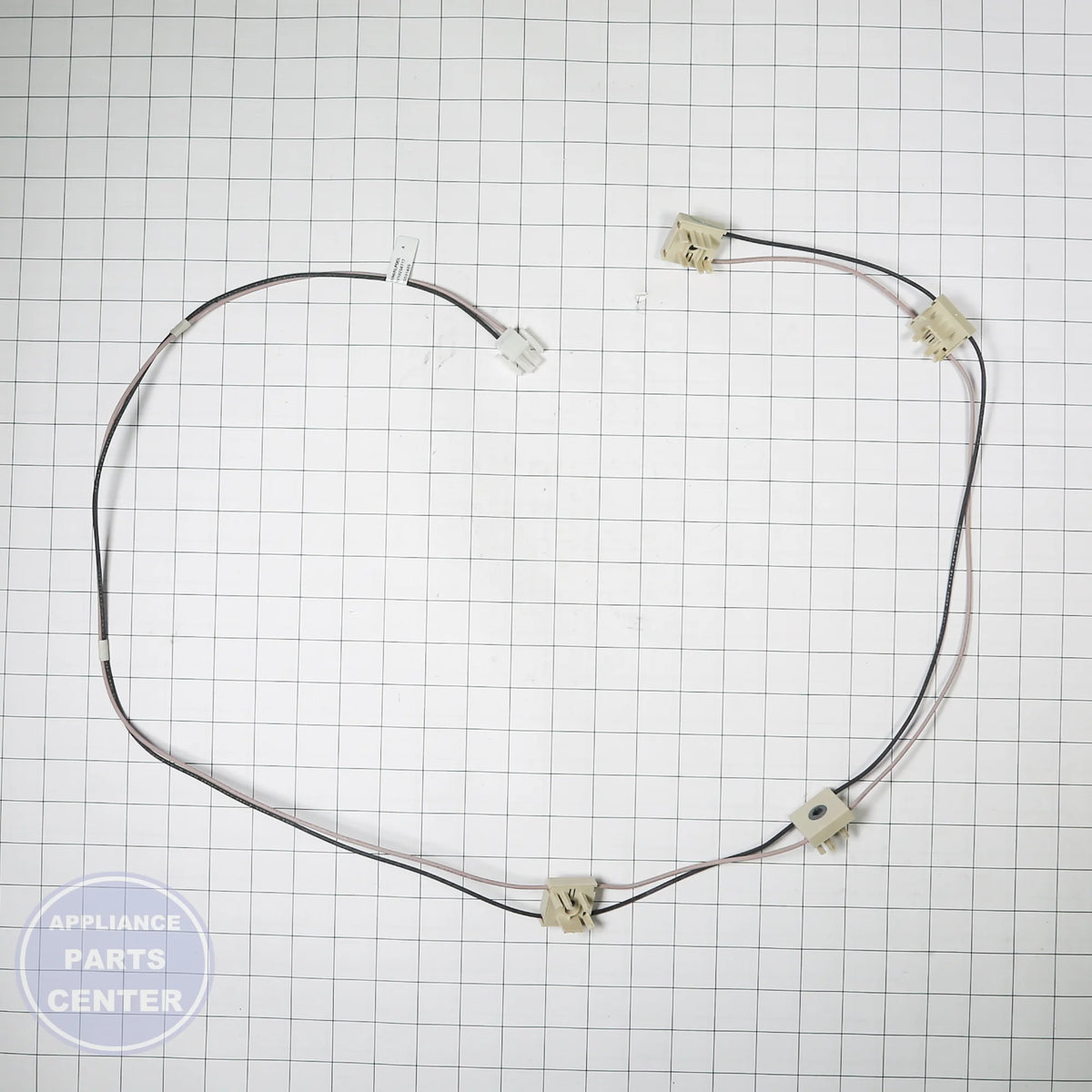 WPL HARNS-WIRE WPW10204717 - Installation in specific model showing key mounting points