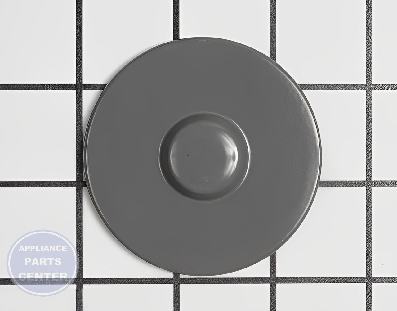 Amana Surface Burner Cap WPW10205324 - Main view showing precise heat distribution for Amana, Maytag, Whirlpool, and Estate models