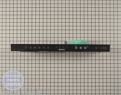 Touchpad and Control Panel WPW10205855 - Side view with industry-standard measurements
