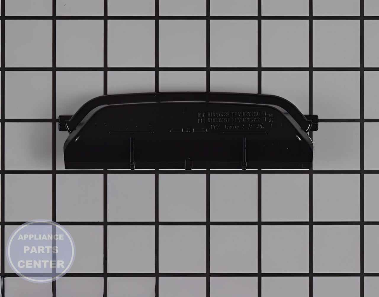 Door Handle WPW10205889 - Detailed view of sturdy construction and 1-inch depth