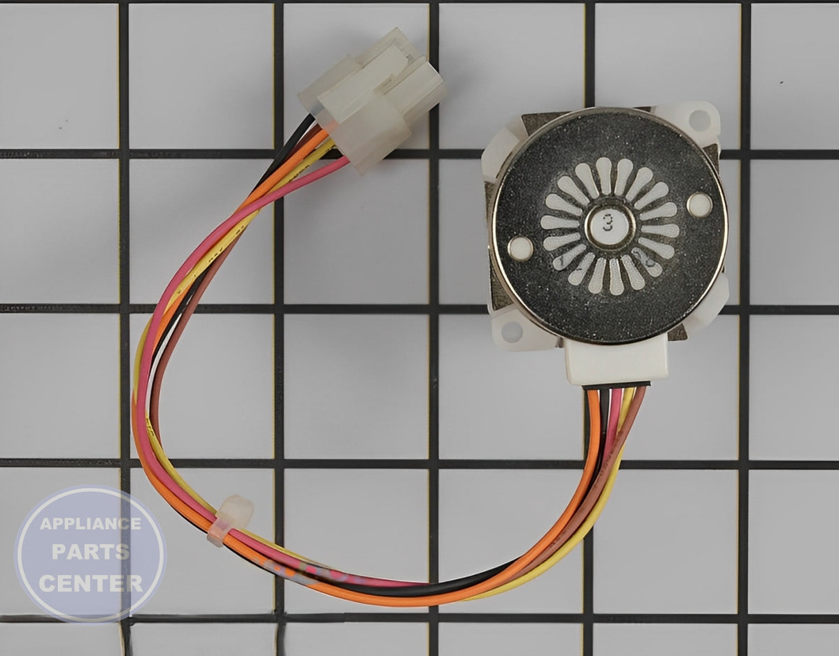 Dispenser Door Motor WPW10205978 - Detailed view of precise measurements