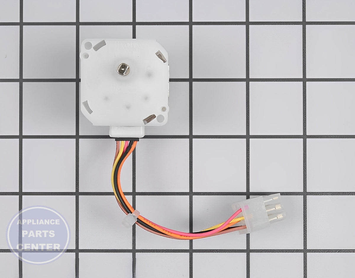 WHIRLPOOL REFRIGERATOR ICE DOOR MOTOR WPW10205979 - Main view showing efficient ice dispensing for WPL Refrigerator models