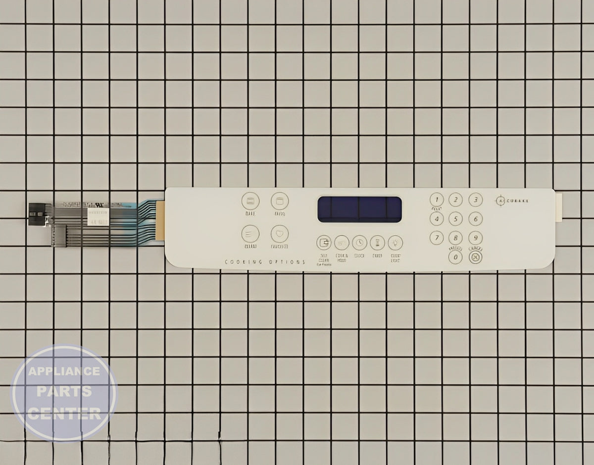 WHIRLPOOL MEMBRANE SWITCH WPW10207930 - Detailed view of touchpad details