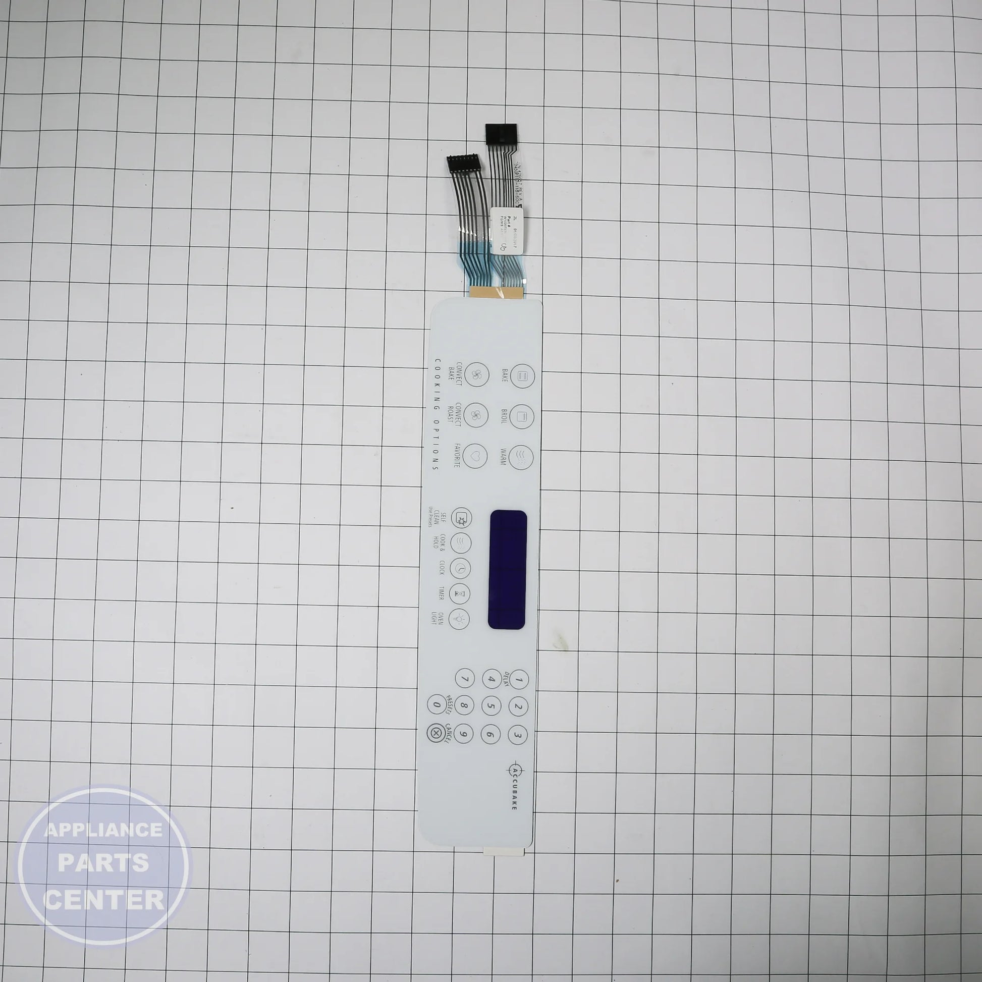 WPL SWTCH-MEMB WPW10207935 - Installation in specific model displaying key mounting points