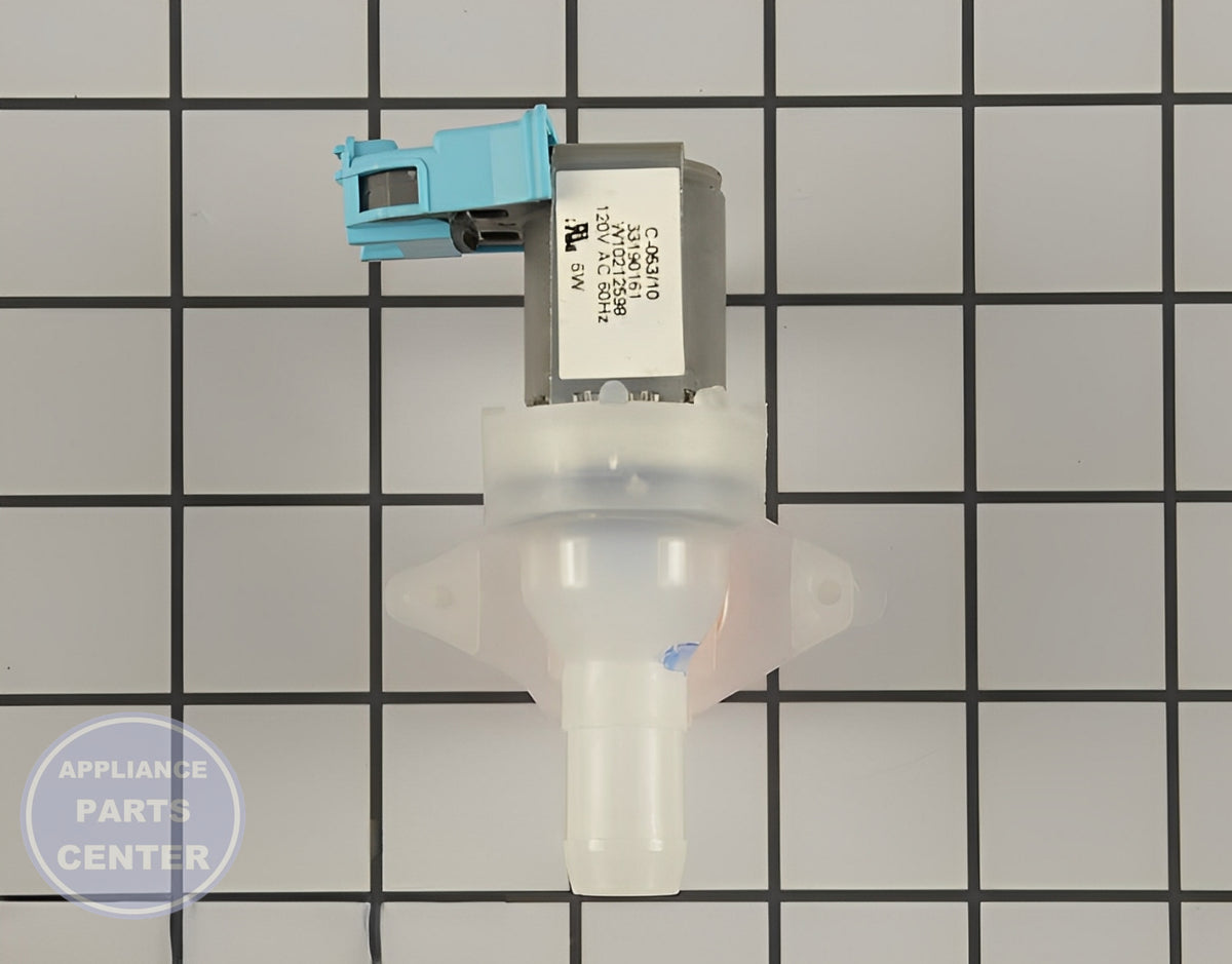 WHIRLPOOL VALVE WPW10212598 - Detailed view of water level safety mechanism