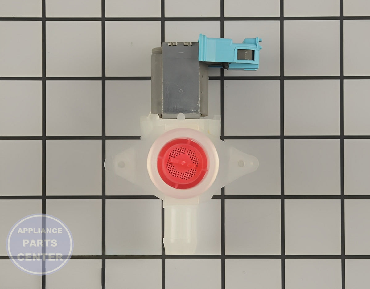 WHIRLPOOL VALVE WPW10212598 - Installation in WPL Washing Machine, showcasing key mounting points