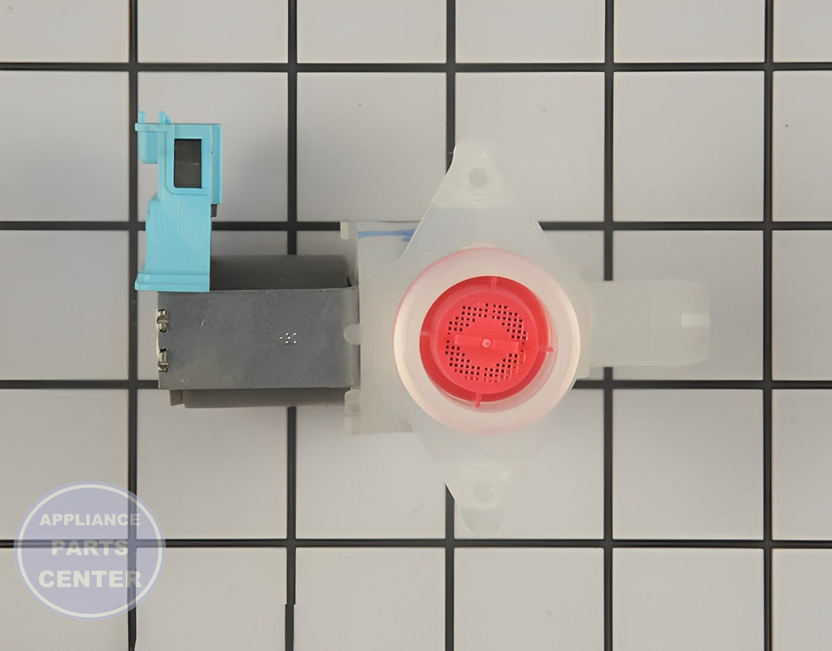WHIRLPOOL VALVE WPW10212598 - Installation in WPL Washing Machine, showcasing key mounting points
