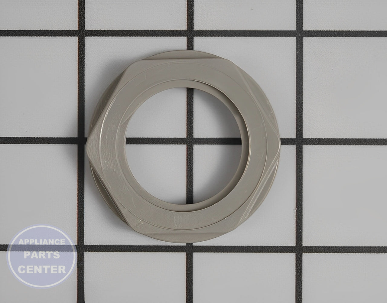 Whirlpool Nut WPW10213825 - Main view showing heavy-duty construction for Maytag and Kenmore dishwashers