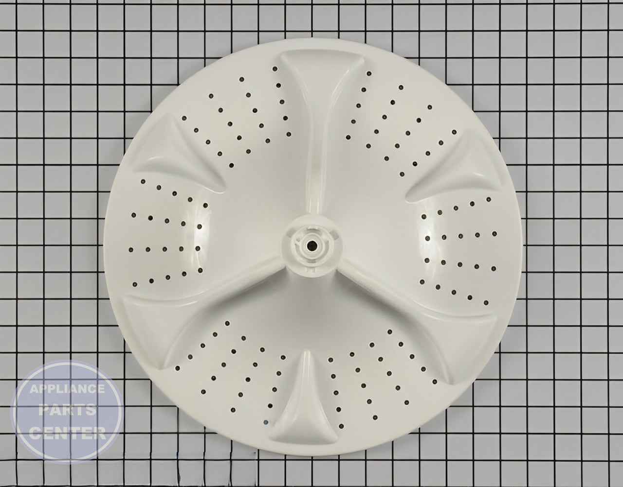 WHIRLPOOL WASHPLATE WPW10215115 - Main view showing agitating performance for WPL Washing Machines