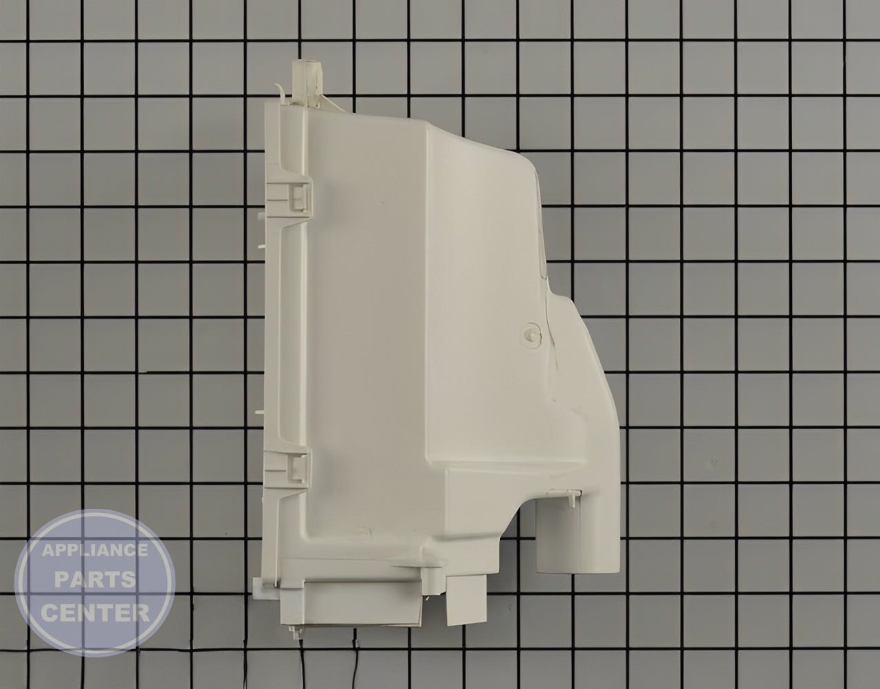 Dispenser Housing WPW10215637 - Detailed view of dimensions