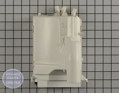 Dispenser Housing WPW10215637 - Side view with precise measurements