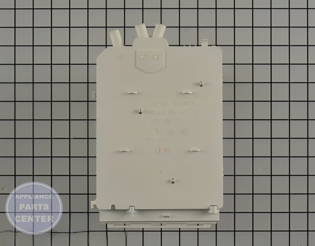 Maytag Whirlpool Dispenser Housing WPW10215637 - Main view showing dispenser mechanism support for various models