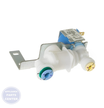 WHIRLPOOL REFRIGERATOR INLET VALVE WPW10217918 - Detailed view of durable construction and precise water control