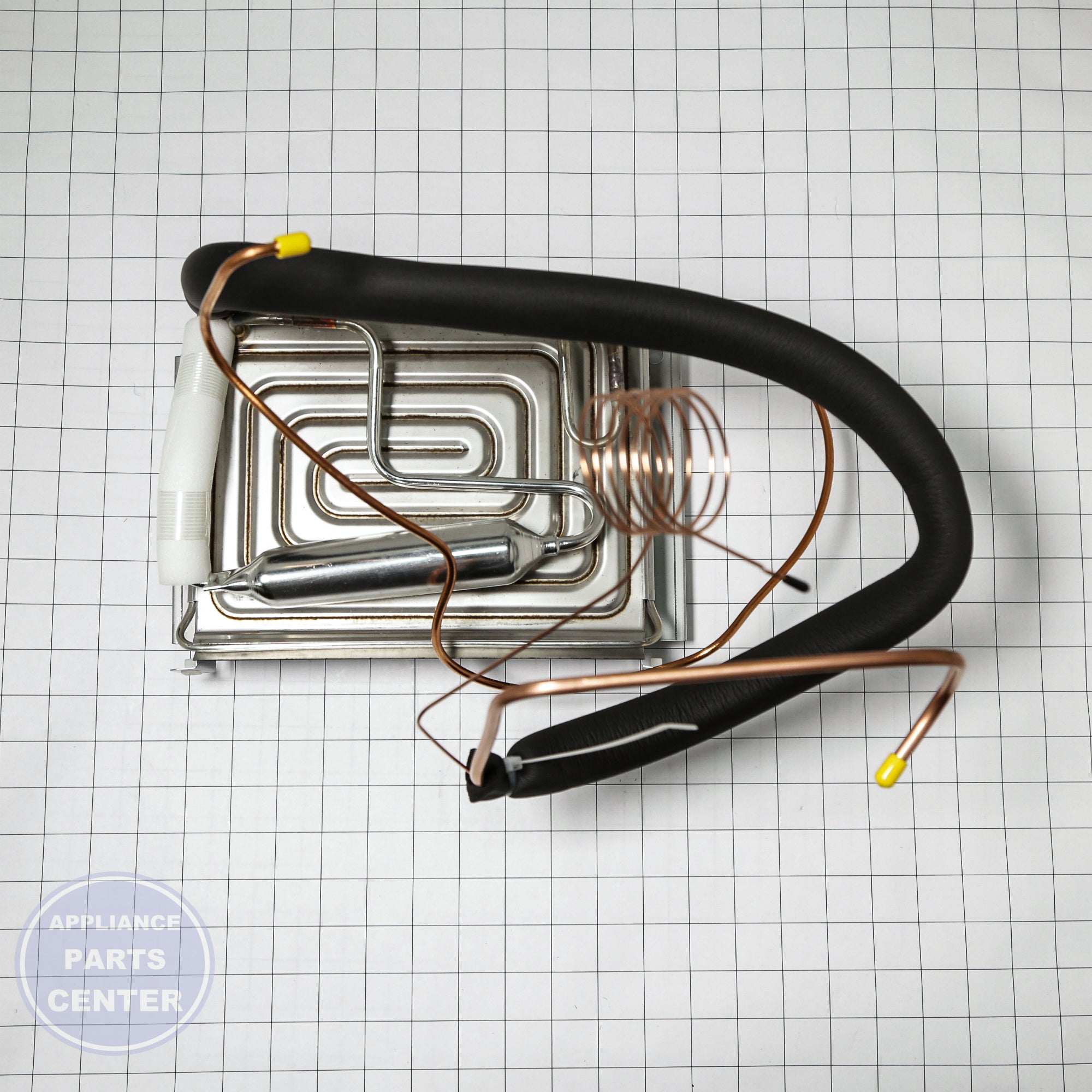 Whirlpool EVAPORATOR WPW10218037 - Installation in specific model showing key mounting points