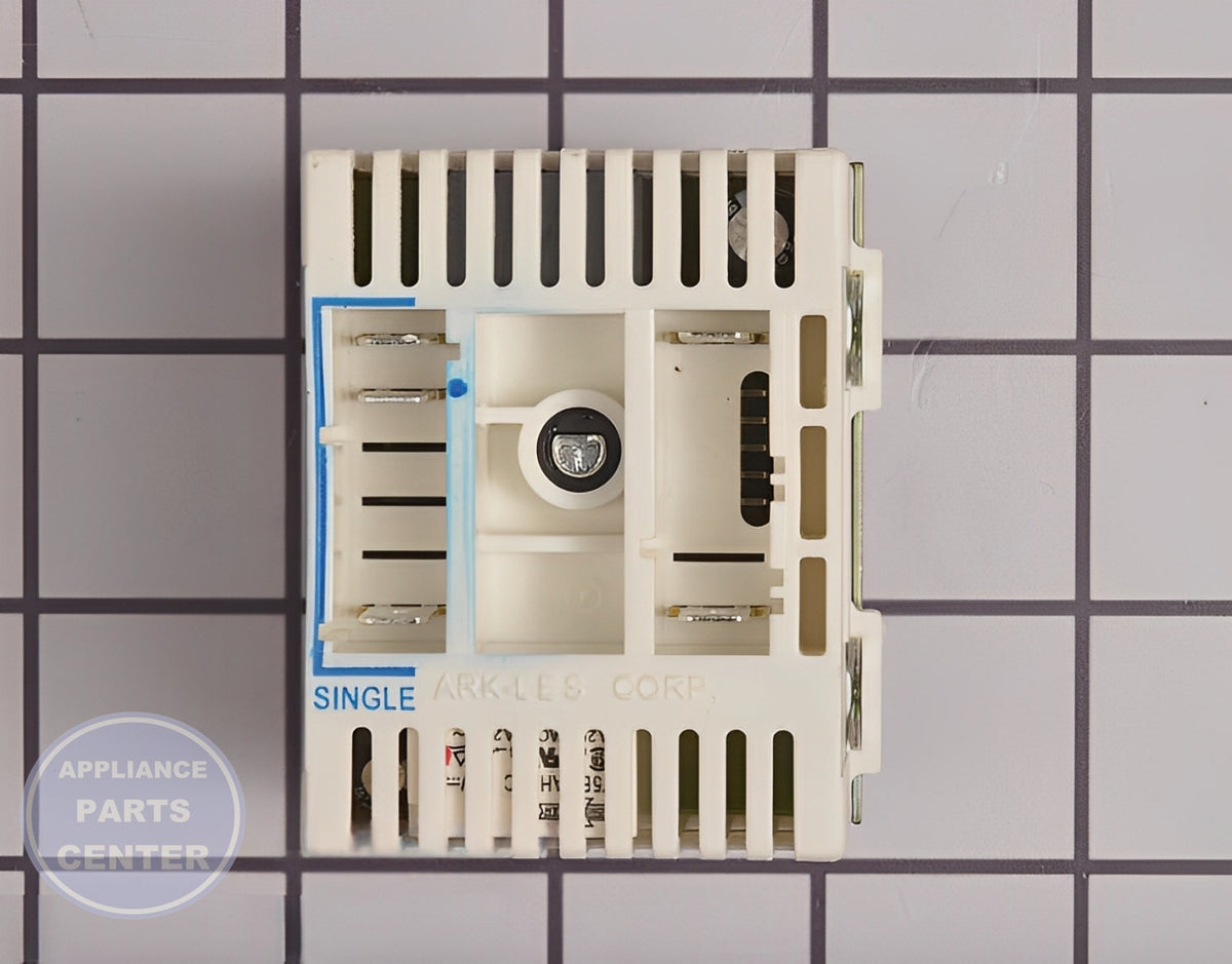 WHIRLPOOL INFINITE SWITCH WPW10222828 - Detailed view of temperature regulation details