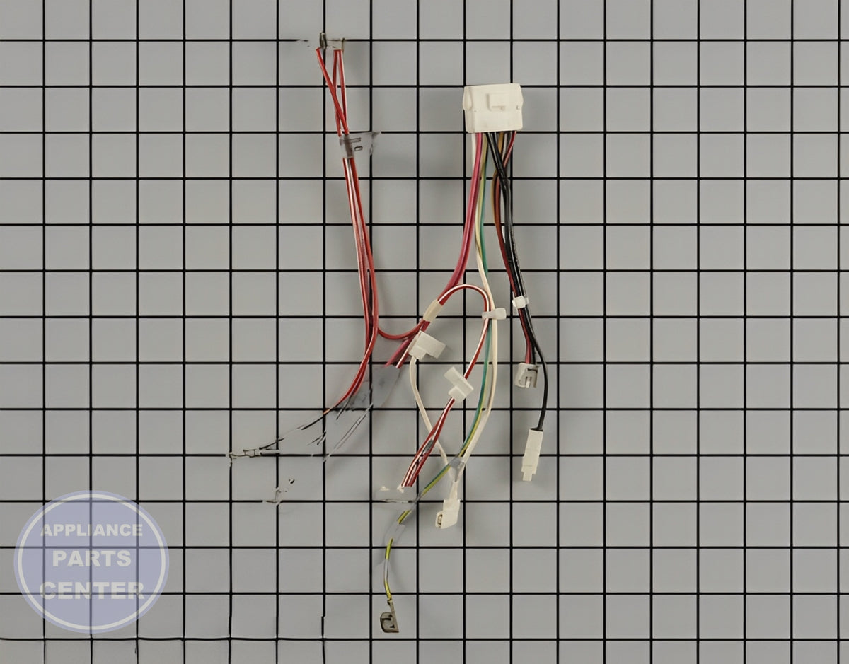 WHIRLPOOL REFRIGERATOR WIRE HARNESS WPW10224292 - Main view showing wire harness for specific WHIRLPOOL models