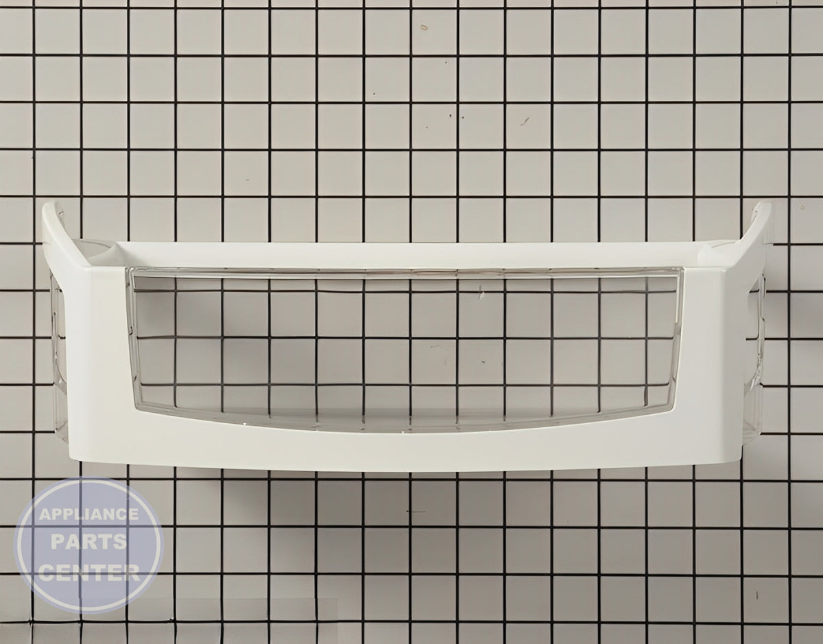 WHIRLPOOL Refrigerator Door Shelf Bin WPW10224961 - Detailed view of convenient shelf & support design