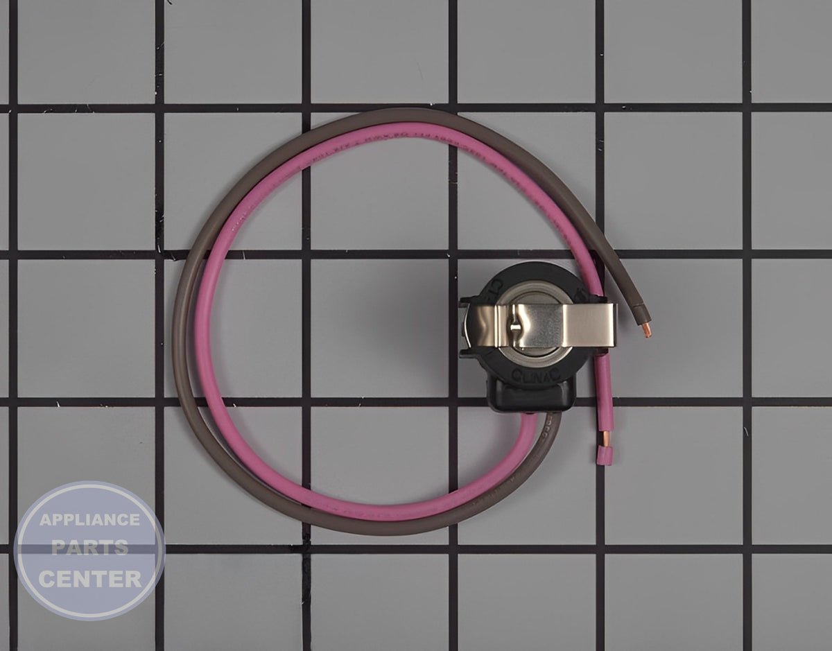 WHIRLPOOL REFRIGERATOR DEFROST THERMOSTAT WPW10225581 - Main view showing precise temperature control for various models