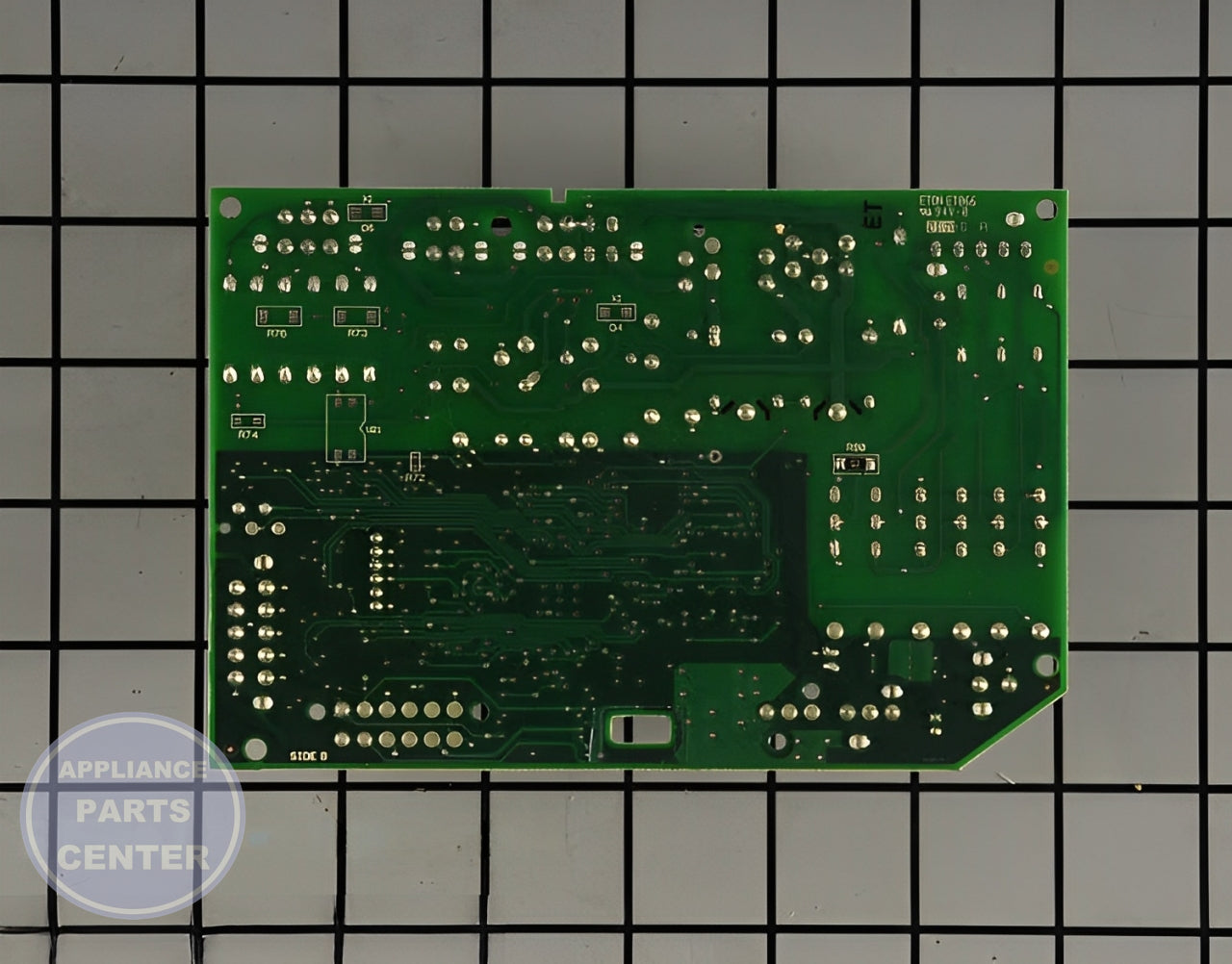 Control Board WPW10235488 - Detailed view of Circuit Board and Timer details