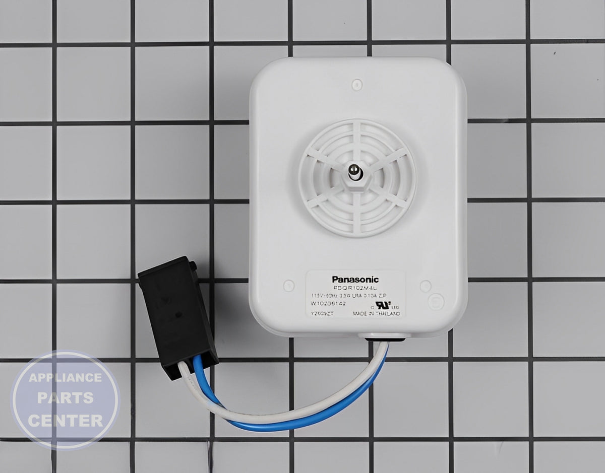 WHIRLPOOL Refrigerator Evaporator Fan Motor WPW10236142 - Main view showing efficient cooling for Whirlpool models