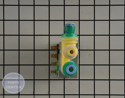 Whirlpool Water Inlet Valve WPW10238102 - Installation in Whirlpool model showing key mounting points