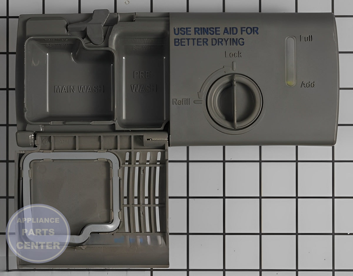 Detergent Dispenser WPW10238413 - Detailed view of optimal detergent release