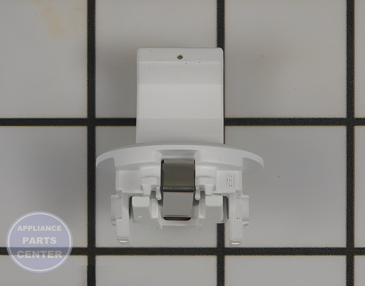 Door Strike WPW10239968 - Side view with precise measurements