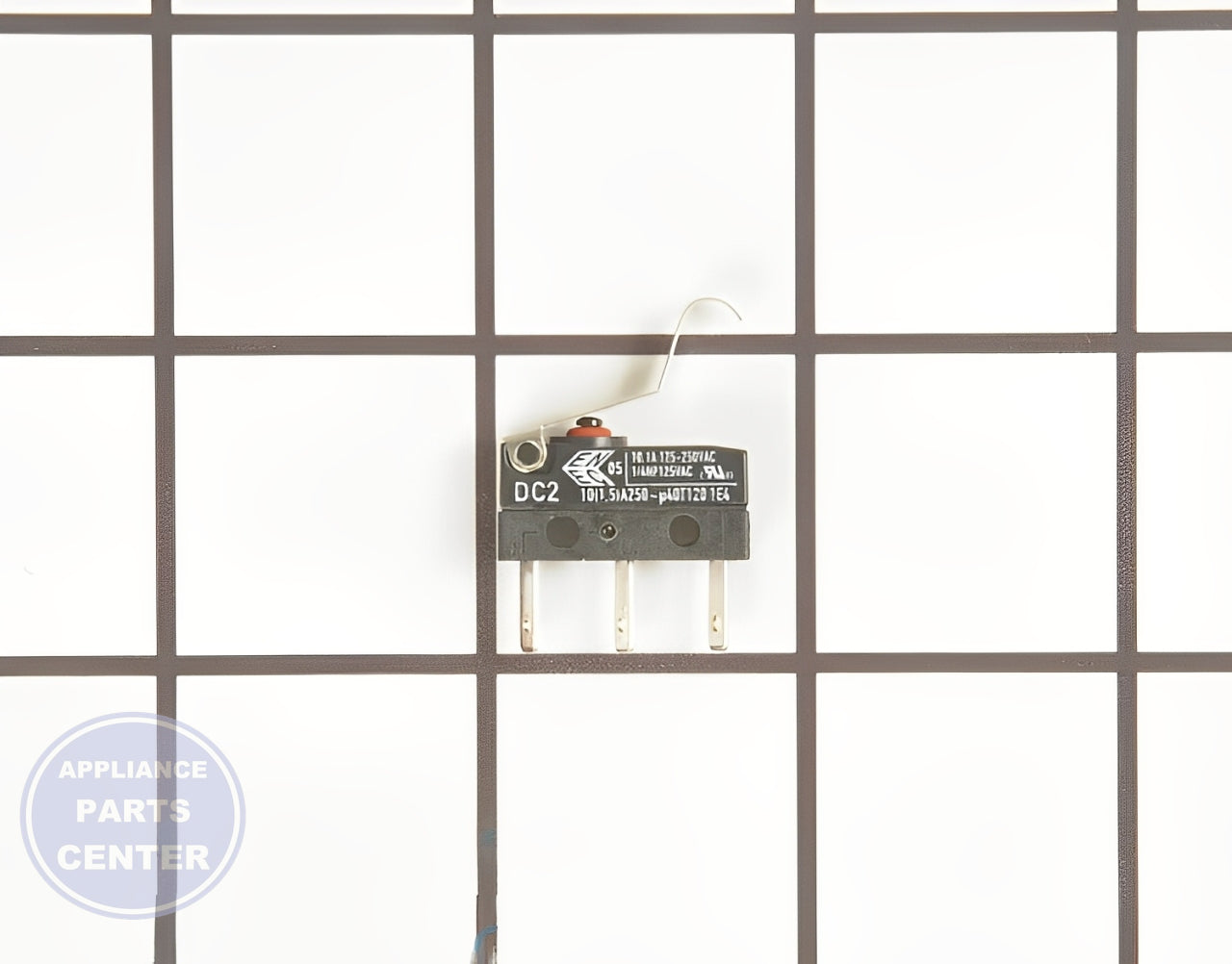 Whirlpool Micro Switch WPW10240604 - Installation in Kenmore model showing mounting points