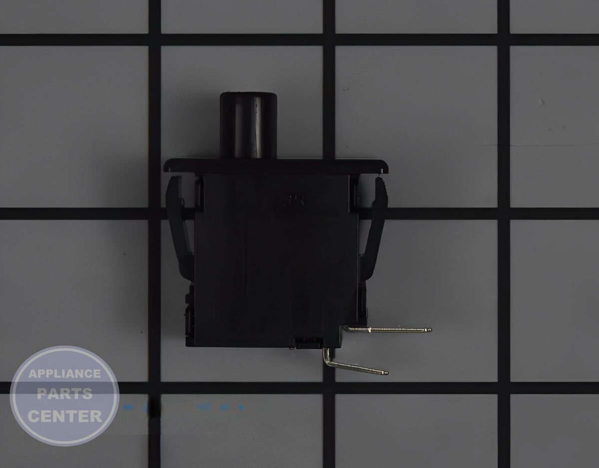 Whirlpool Start Switch WPW10242556 - Installation in Kenmore Trash Compactor showing key mounting points