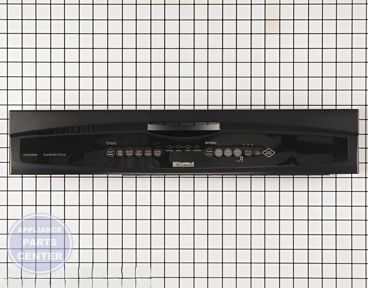WHIRLPOOL DISHWASHER CONTROL PANEL WPW10243209 - Main view showing touchpad for WPL Dishwasher