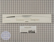 WHIRLPOOL DISHWASHER CONTROL PANEL WPW10243210 - Main view showing touchpad for WPL Dishwasher models