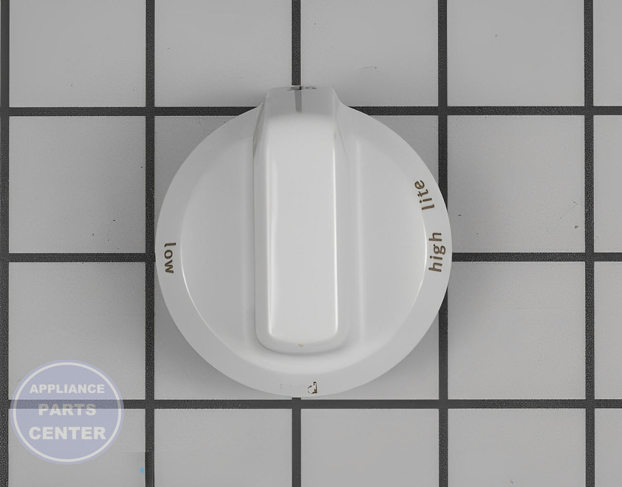 Maytag Knob WPW10244630 - Main view showing temperature control for various Maytag models