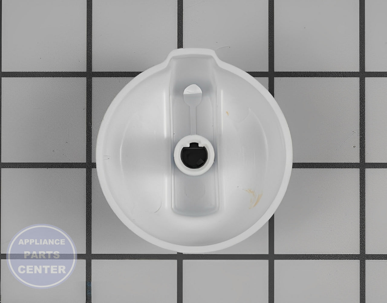 Knob WPW10244630 - Side view with X inches diameter