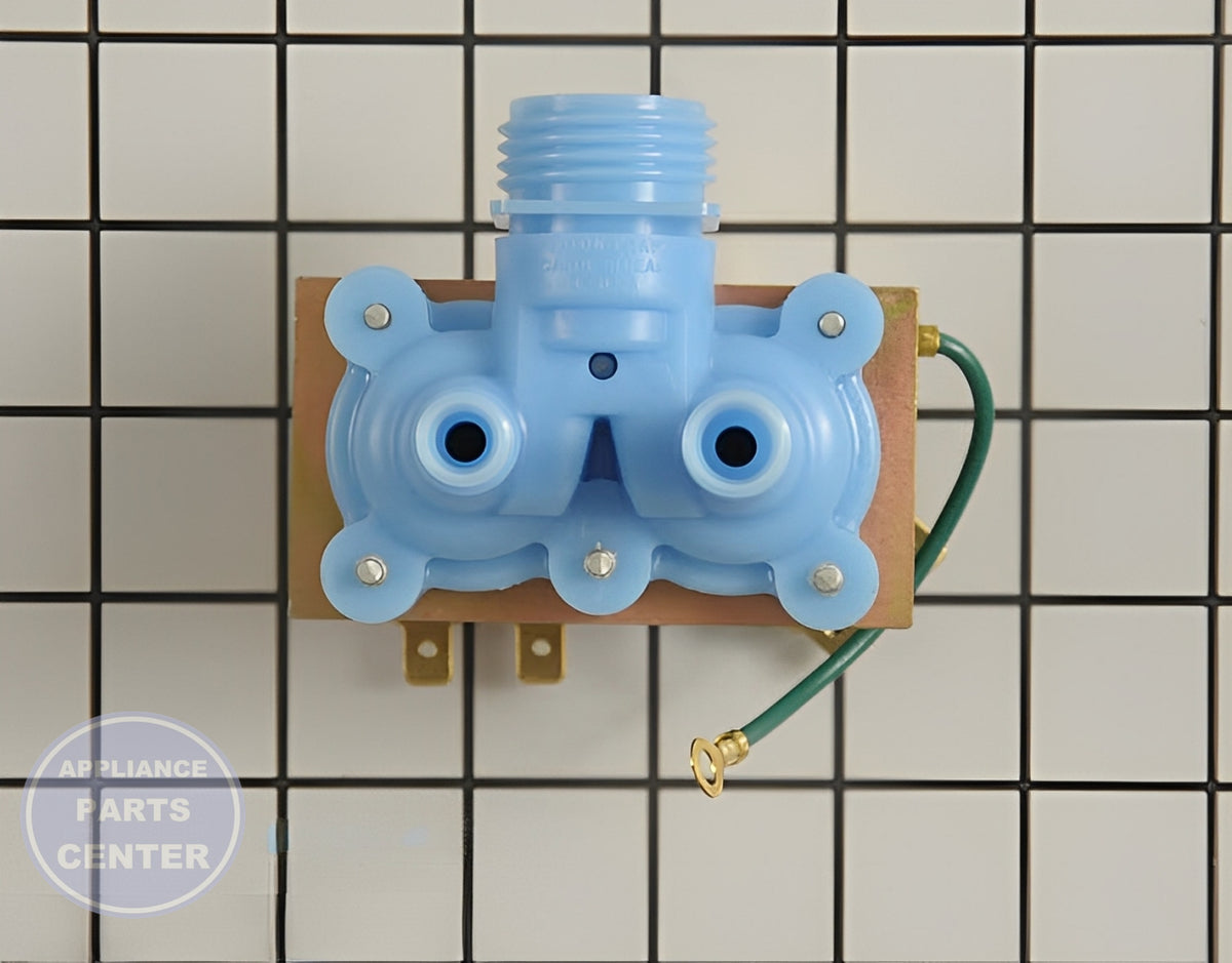 WHIRLPOOL REFRIGERATOR INLET VALVE WPW10245167 - Detailed view of valve & float assembly