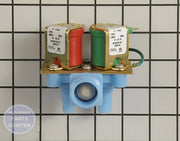 WHIRLPOOL REFRIGERATOR INLET VALVE WPW10245167 - Main view showing valve & float assembly for specific models