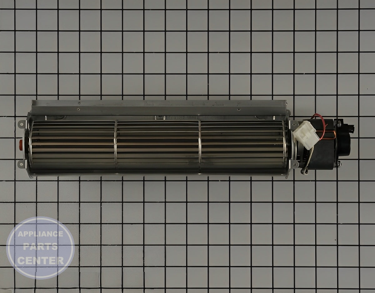 WHIRLPOOL BLOWER WPW10245511 - Side view with Motor specs
