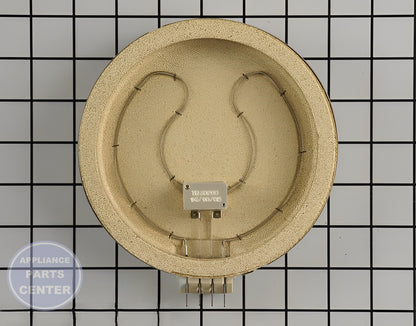 Whirlpool Radiant Surface Element WPW10245539 - Main view showing radiant heat for Whirlpool, Jenn Air, KitchenAid, Ikea models