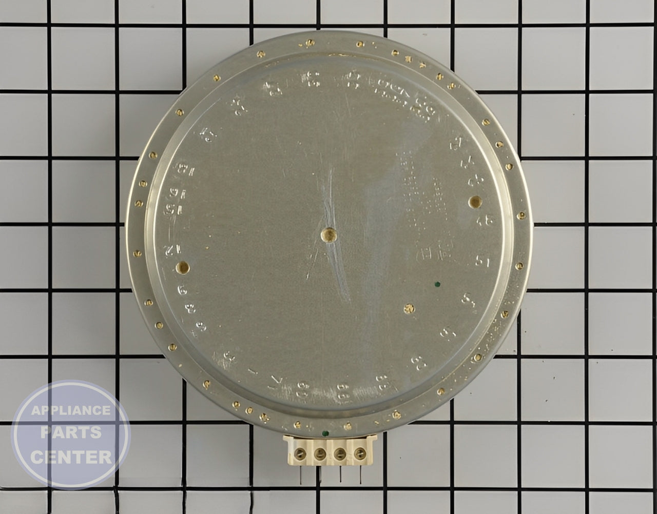 Radiant Surface Element WPW10245539 - Detailed view of even heat distribution