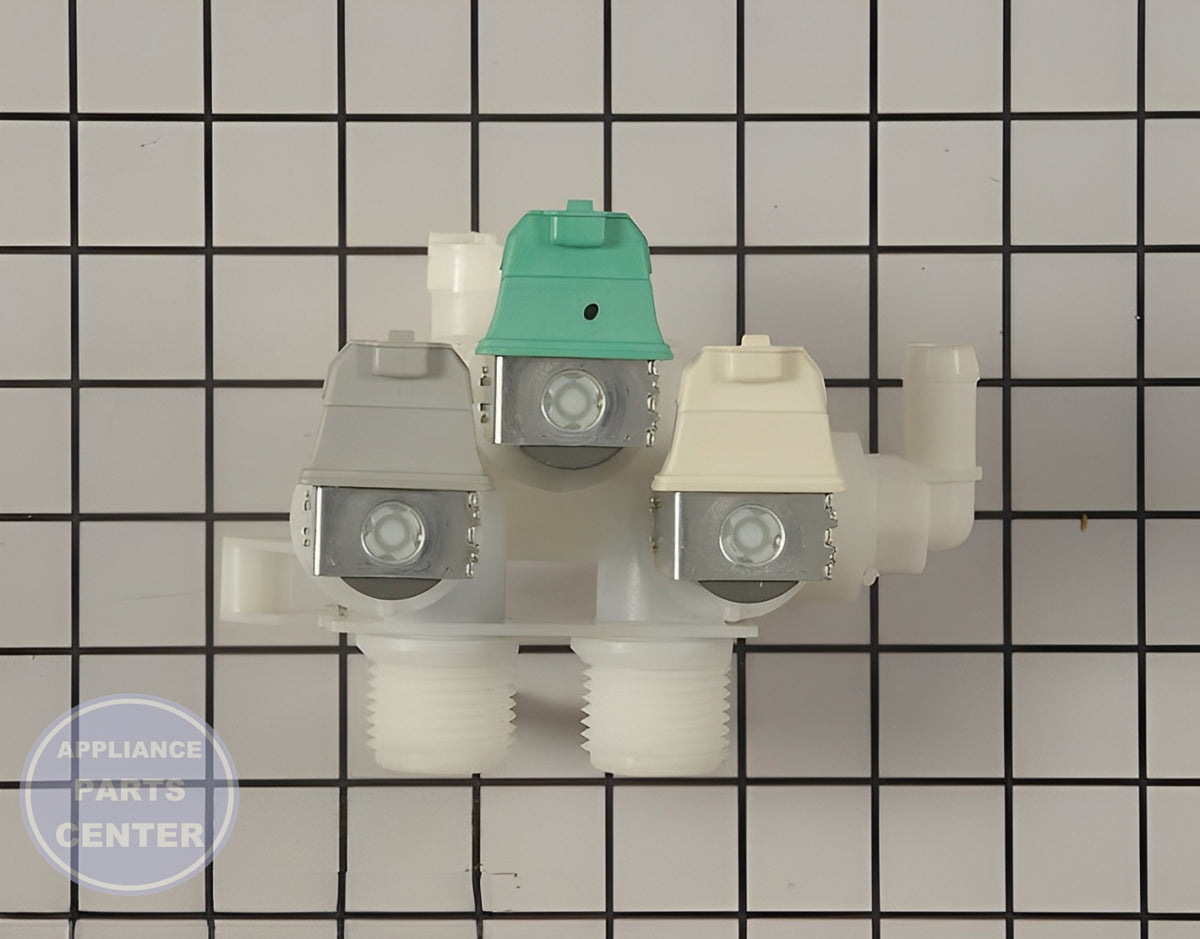 WHIRLPOOL VALVE WPW10247306 - Detailed view of the high-quality Valve & Float assembly
