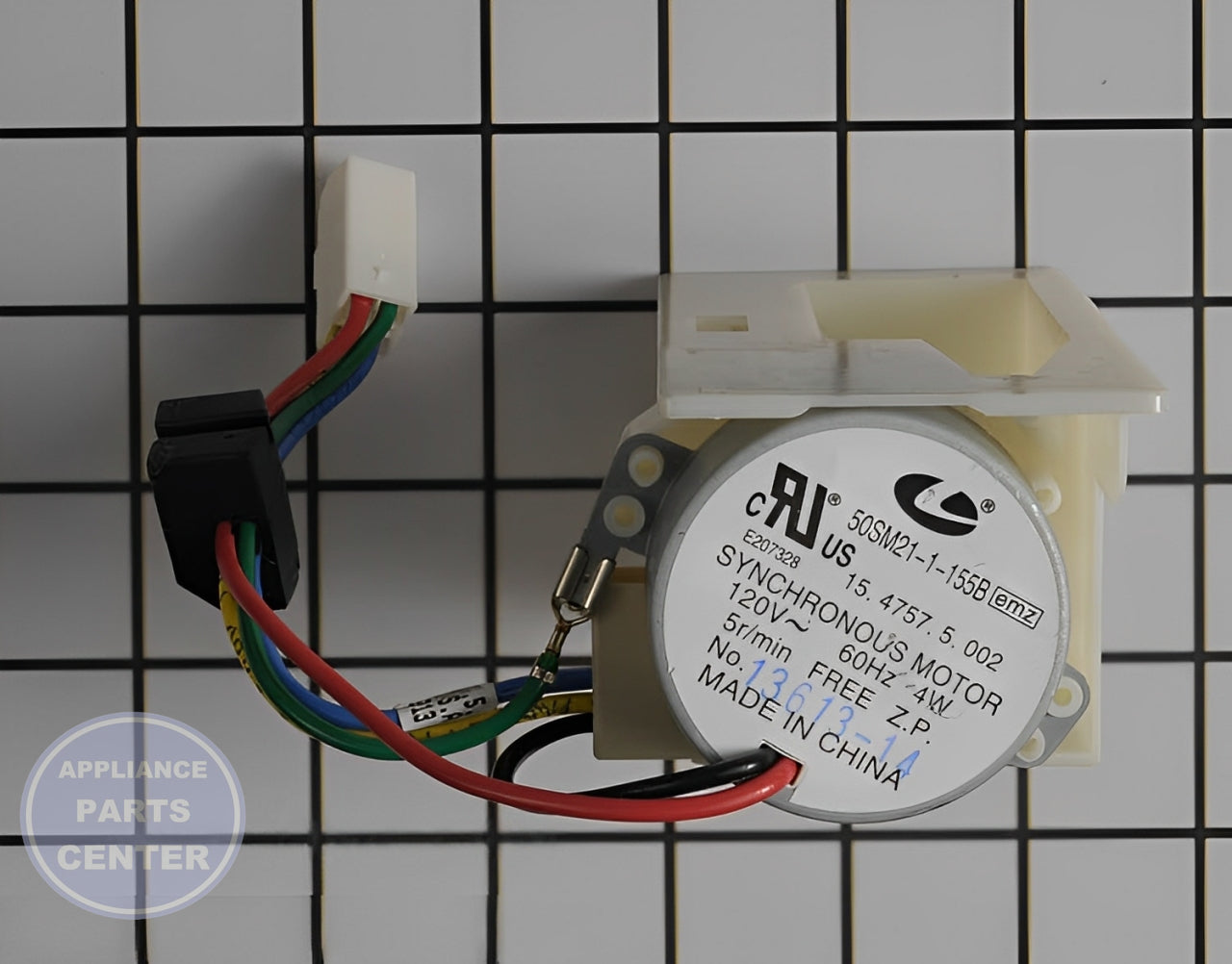 Damper Control Assembly WPW10247377 - Detailed view of precise technical thermostat details