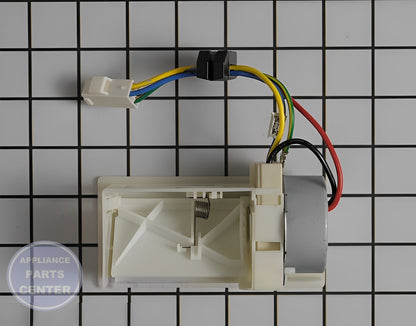 Damper Control Assembly WPW10247377 - Side view with thermostat specifications